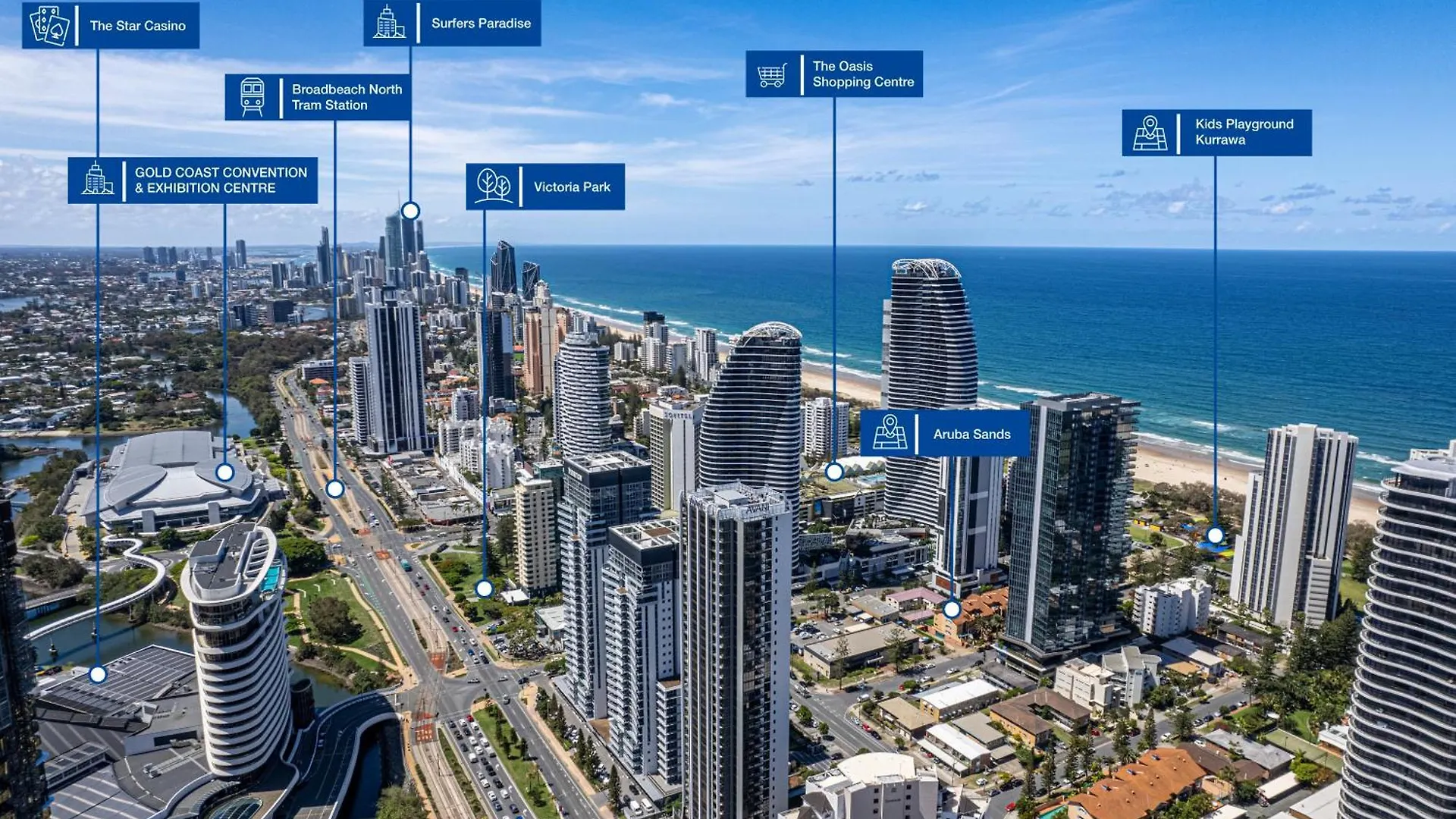 Aruba Sands Resort Broadbeach 4*,  Australia